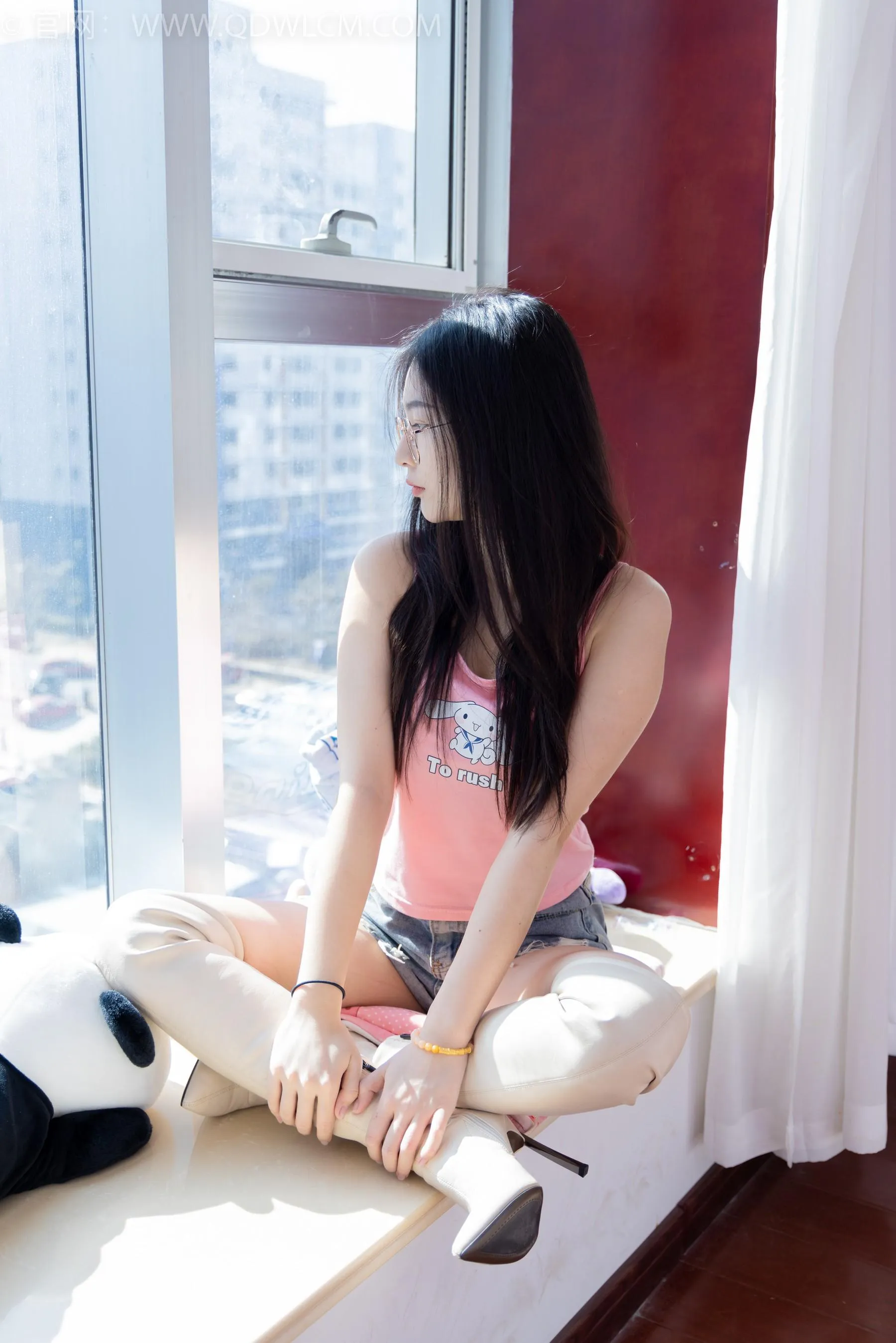 物恋传媒 NO.1519 美兔-机车少女 [171P]插图6